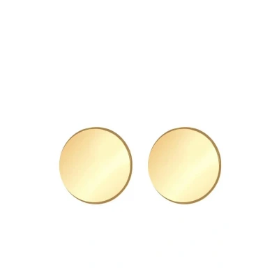 Imagen de Elli Basic Plates Pendientes goldcoloured, Mujer, Talla: One Size, Gold coloured
