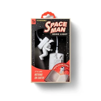 Imagen de IF The Incredible Spaceman Luz de lectura astronauta con brillo LED ajustable