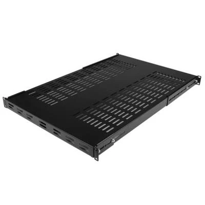Imagen de Startech.com Estante Bandeja Fijo Ventilado De Gabinete Rack Servidores 1u Ajustable 113kg Accesorio Para