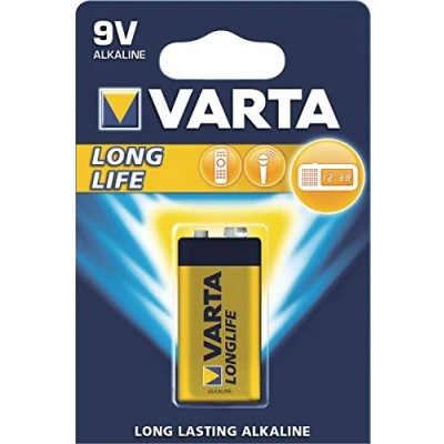 Imagen de VARTA 9V Longlife 04122 101 411 Baterías 9 batería rectangular (9V) Pieza