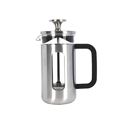 Imagen de La Cafetière Pisa Cafetera de acero inoxidable, 3 tazas, color plateado
