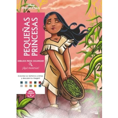 Imagen de Dibujos para colorear, ¡qué misterio! Pequeñas princesas (Hachette HEROES DISNEY Arteterapia)