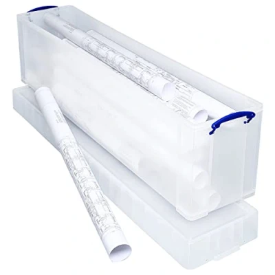 Imagen de Really Use Box Useful Caja de almacenaje (77 L), transparente