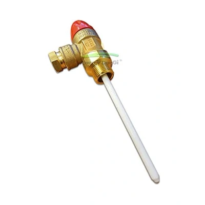 Imagen de Válvula de seguridad para presión y temperatura, membrana, 3 bares sistemas térmicos Best Solar