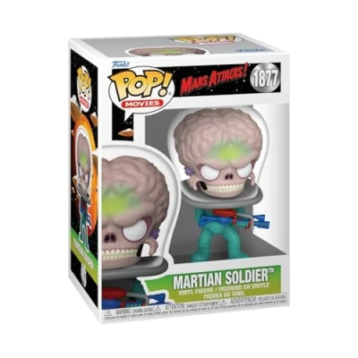 Imagen de Funko Pop! Movies: Mars Attacks Alien Soldier Film Figura de Vinilo Coleccionable Idea Regalo Mercancia Oficial Juguetes para Niños y Adultos Movies Fans