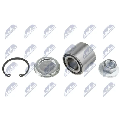 Imagen de NTY KLT PL 011 Juego de cojinete rueda Eje trasero, trasero izquierda, derecha con buje OPEL: Corsa C Hatchback