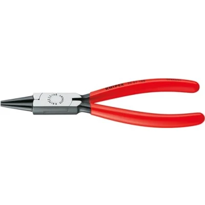 Imagen de Knipex Alicate de boca redonda negro atramentado, recubiertos plástico 160 mm 22 01