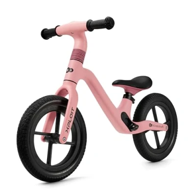 Imagen de Kinderkraft XPLOIT Bicicleta sin Pedales, Niño 2 años, de 80 cm, Ruedas, Equilibrio, Sillín Ajustable, Ruedas Grandes PU, 35 kg, Rosa