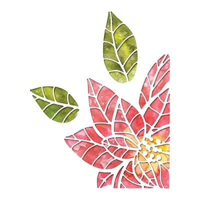 Imagen de Sizzix Troquel Thinlits Die Set 3 piezas Elementos de Poinsettia