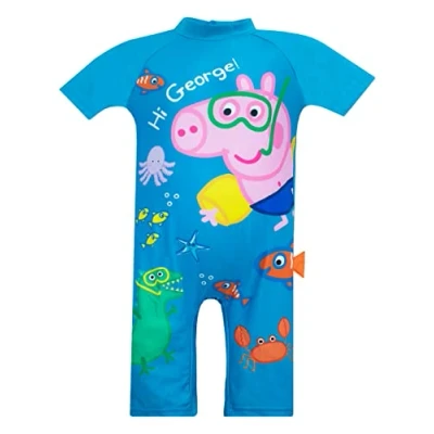 Imagen de Peppa Pig Bañador para Niño George Azul 18 24 Meses