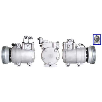Imagen de LUCAS ACP01124 Compresor de Aire Acondicionado PAG 46 R 134 a HYUNDAI: Getz