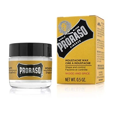 Imagen de Proraso Moustache Wax Shape &amp; Control Wood Spice