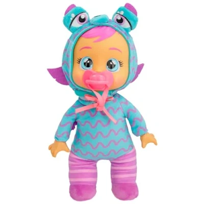 Imagen de Bebes Llorones Tiny Cuddles Monster Jojo, Muñeca Suave y Blanda de 25 cm, Llora Lagrimas Verdad Incluye Pijama Monstruo, Juguete para niños niñas +18 Meses