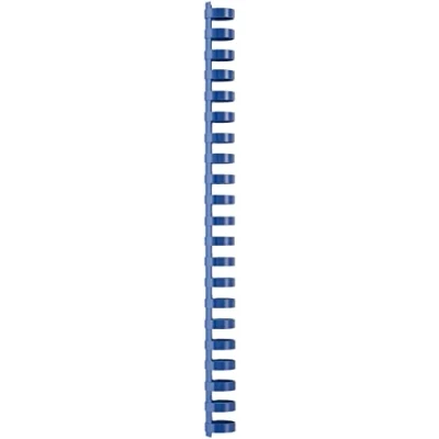 Imagen de GBC 4028621 Canutillo plástico DIN A4 21 anillas 19 mm (caja 100) color azul