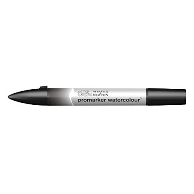 Imagen de Winsor &amp; Newton Watercolour Markers Ivory Black (Series 1)