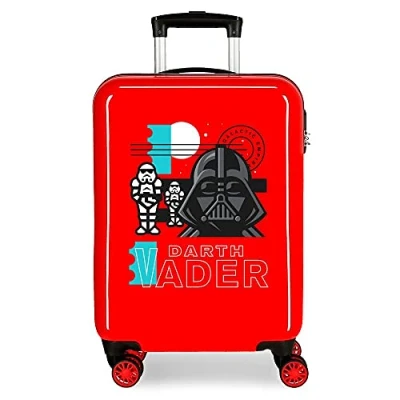 Imagen de Star Wars Galactic Empire Maleta de Cabina Roja 38x55x20 cms Rígida ABS Cierre combinación Lateral 34L 2 kgs 4 Ruedas Dobles Equipaje Mano