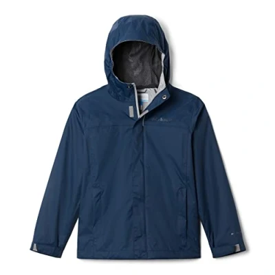 Imagen de Columbia Watertight Jacket, Chubasquero Impermeable para Niños, Collegiate Navy, Talla S