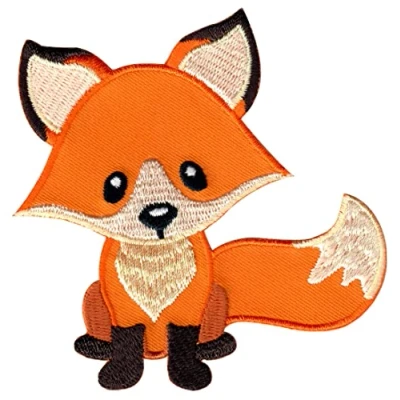 Imagen de PatchMommy Zorro Parche Termoadhesivo Bordado para Ropa Parches Infantiles y Apliques Niños