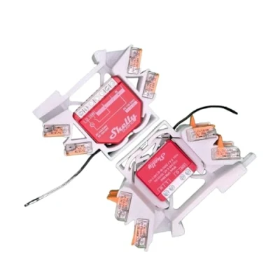 Imagen de Printtastisch Shelly soporte para riel 29 Relais: Plus 1, 1 Mini Gen3, 1PM, 1PM 2PM, 2.5, RGBW 2, PM carril de sombrero, instalación eléctrica
