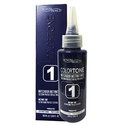 Imagen de Sesiomworld Colortone Matizador Instantáneo Tono 1·Violeta sin Parabenos, 100 ml 1 Unidad 120 g