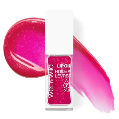Imagen de Wet n Wild Lip Oil, Nutritivo y No Pegajoso Gloss Potenciado por 7 Aceites Naturales, Fórmula Ligera para Efecto de Brillo Espejo, Dress Code