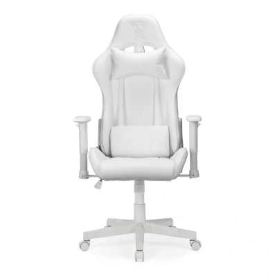 Imagen de Ranqer Felix Silla Gaming Reposabrazos Ajustables Respaldo y Cojín Ergonómica Blanco
