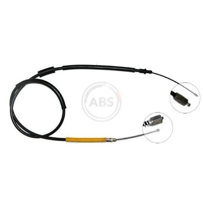 Imagen de A.B.S. K15507 Cable de Freno Mano 1692 Tambor para dirección izquierda/derecha PEUGEOT: 306 Hatchback, Berlina
