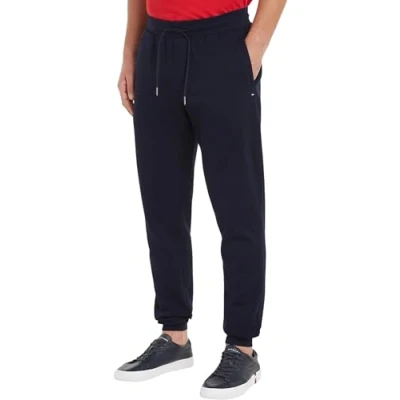 Imagen de Tommy Hilfiger FLAG LOGO Pantalones deportivos, Hombre, Talla: XS, Desert sky