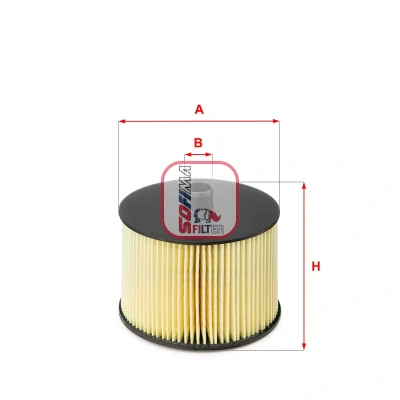 Imagen de SOFIMA S 6022 NE Filtro Combustible Cartucho filtrante PEUGEOT: 307 Hatchback, 308 I 407 Berlina, FORD: Focus 2, C Max