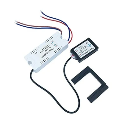 Imagen de 220V On/OFF Espejo Interruptor táctil aislada para la luz de lámpara ahorro energía LED