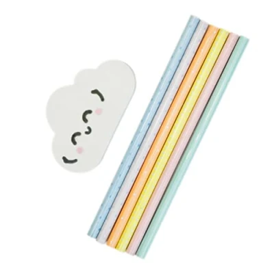 Imagen de Mr. Wonderful 6 pencils + eraser to help you keep dreaming Cloud