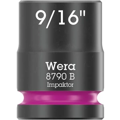 Imagen de Wera 05005519001 8790 B Impaktor Inserto de llave vaso con arrastre 3/8&quot;, 9/16&quot; x 30 mm
