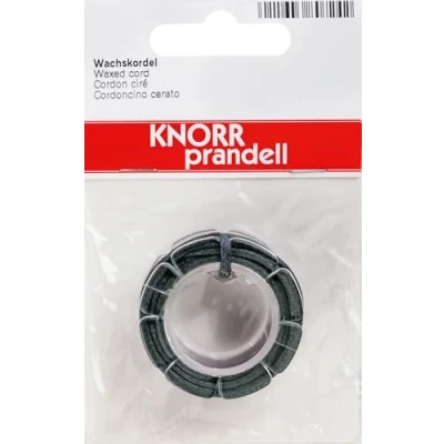 Imagen de Gütermann/KnorrPrandell 2290480 1 mm de Cera cordón Negro, 5 Metros [Importado Alemania]