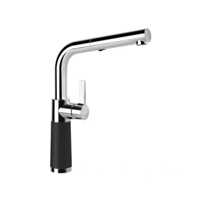 Imagen de SCHOCK Grifo de cocina SC 540 Day alta presión CRISTADUR con manguera extensible
