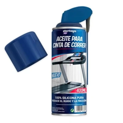Imagen de Plantawa Spray Lubricante para cintas de Correr 400ml Silicona Cinta correr. Ideal Gimnasios, Domésticas. Aplicación Precisa. Apto todas las
