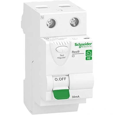 Imagen de Schneider Electric R9ERA240 Resi9 XE Interruptor diferencial 2P 40A 30mA Tipo A Embrochable Int Diff