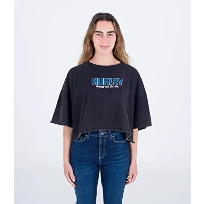 Imagen de Hurley Camiseta Mujer Oceancare Tour Cropped tee