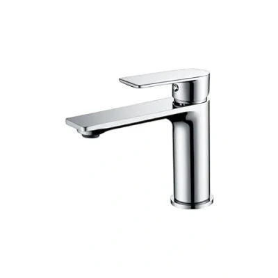 Imagen de MICE Grifo monomando para lavabo con sistema apertura en frio griferia baño lavamanos Serie Saona BDO020 1