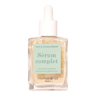 Imagen de Manucurist Complete Serum, Care for Damaged Nails and Cuticles, Hydrates Regenerates which Break Easily, Non Greasy Gel Texture, Up to 86.5% Bio sourced, Made in France, 15 ml
