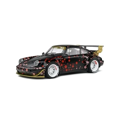 Imagen de Solido Modelo de coche a escala 1:18 Porsche RWB, color negro