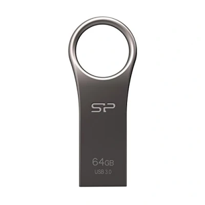Imagen de Silicon Power Unidad Flash Dual giratoria de Titanio 64 GB