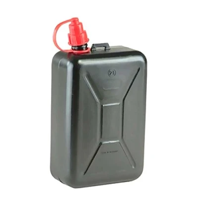 Imagen de Hünersdorff Bidón para carburante STANDARD 2 L, PEAD Negro, con boquilla de salida integrada