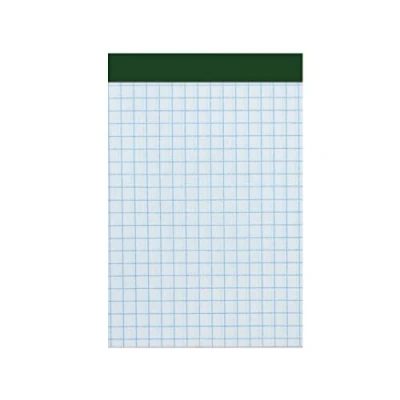 Imagen de BLOC marca LIDERPAPEL modelo NOTAS CUADRO 4 MM A7 80 HOJAS 60 G/M2 PERFORADO SIN TAPA