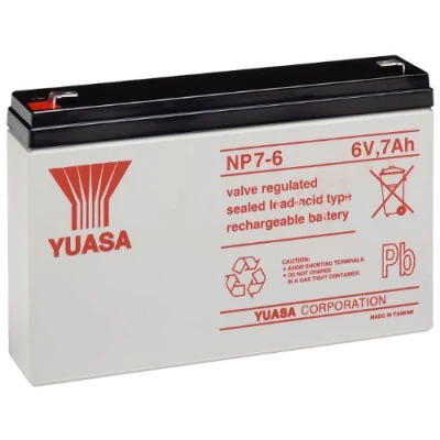 Imagen de Yuasa NP7 6 Batería recargable de plomo V (187 4,8mm)