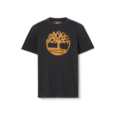 Imagen de Timberland Kennebec River TREE Camiseta estampada, Hombre, Talla: Large, Black wheat boot