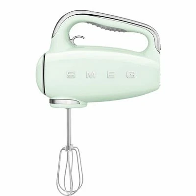 Imagen de Smeg HANDMIXER Green HMF01PGEU ELECTRODOMESTICO, 250 W, No Aplica, 9 Velocidades, Multicolor