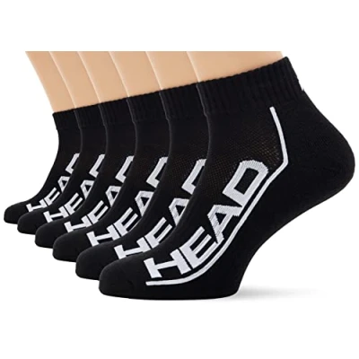 Imagen de Head 6 Packs Calcetines de deporte, Talla: 35 38, Black