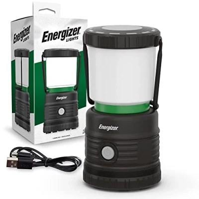 Imagen de Energizer Linterna LED recargable para camping, luz superbrillante, linternas resistentes emergencias, senderismo y pesca