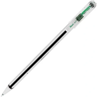 Imagen de Pentel Bolígrafo de punta bola (0,7 mm, tinta aceite), color verde