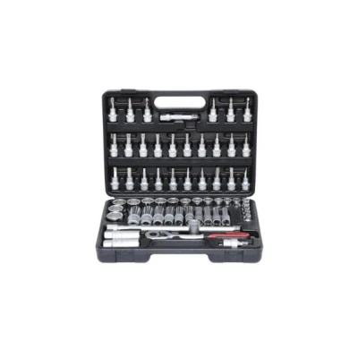 Imagen de KS TOOLS 911.0661 Juego de tubos 61 Acero cromo vanadio 3/8 cuadrado